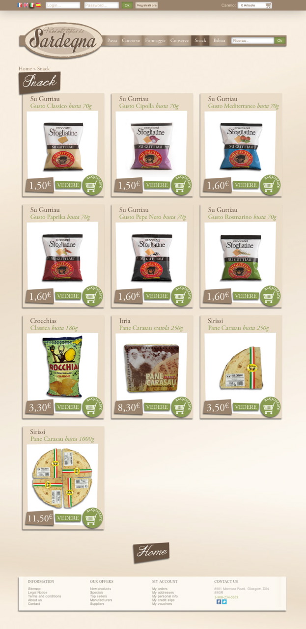 template prestashop sardegna cat�gorie