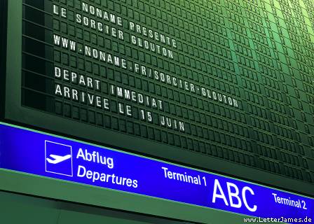 sorcier glouton � l'a�roport