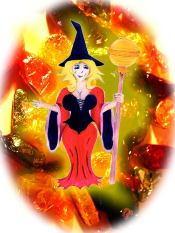 sorci�re gloutonne